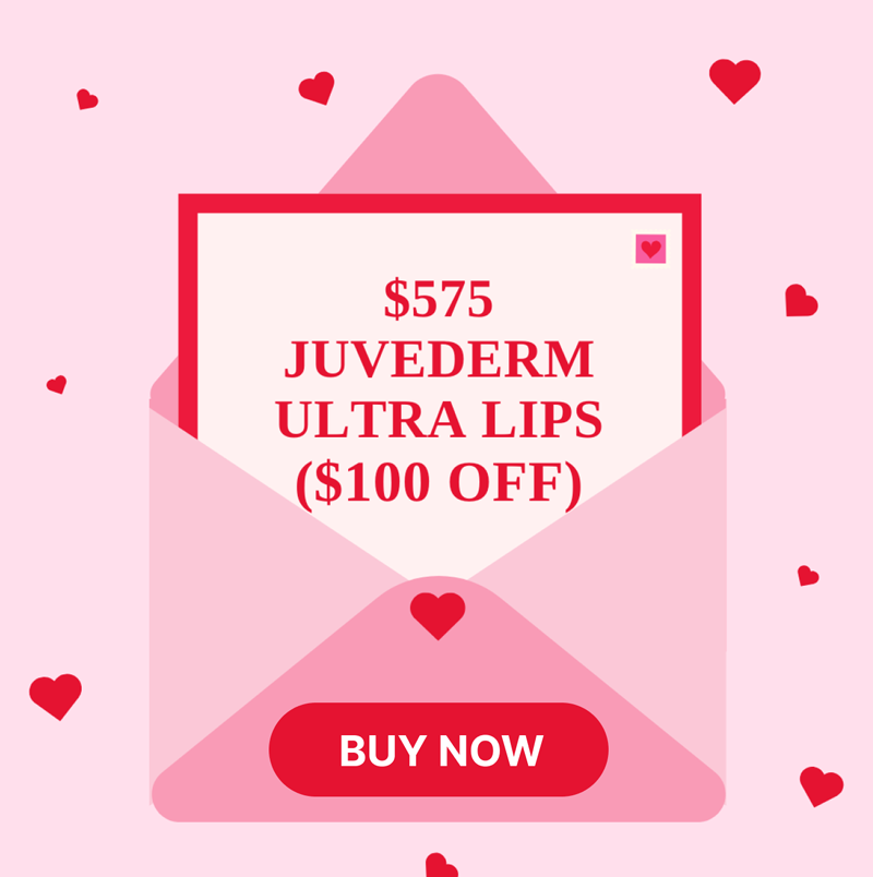 $575 Juvederm Ultra "Lips" ($100 off)